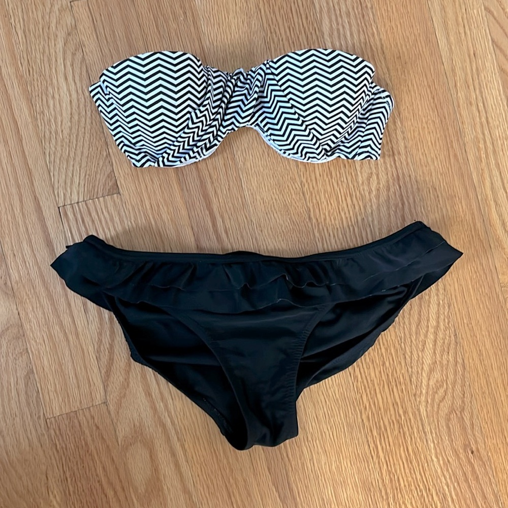 Ruffle Bottom Bikini